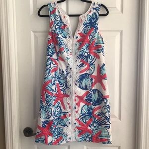 Lilly Pulitzer She She Shells Shift Dress Size 6